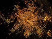 Astronaut tweets amazing photo of nighttime Beijing